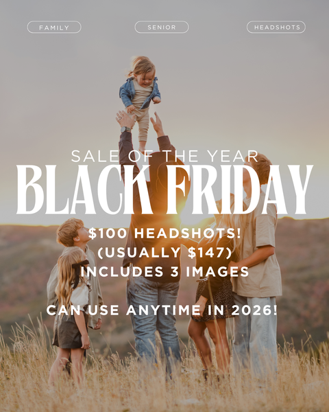 BUSINESS- BLACK FRIDAY HEADSHOTS