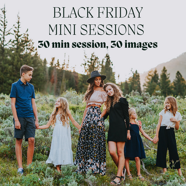 BLACK FRIDAY MINI SESSIONS!
