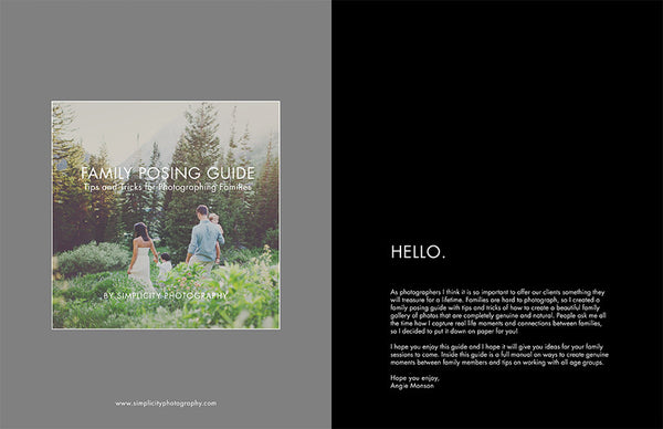 SP Essentials Family Posing Guide Download For Photographers